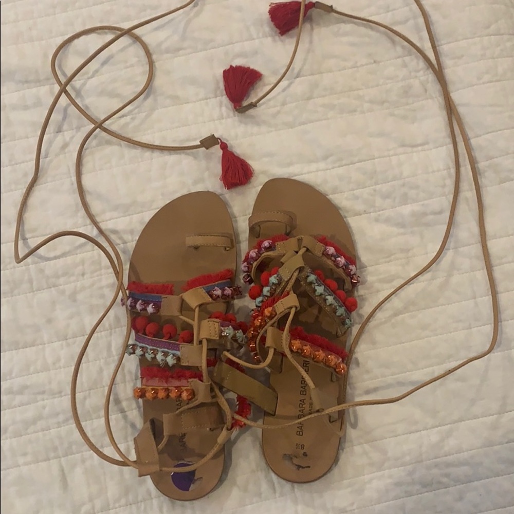 Colorful sandals